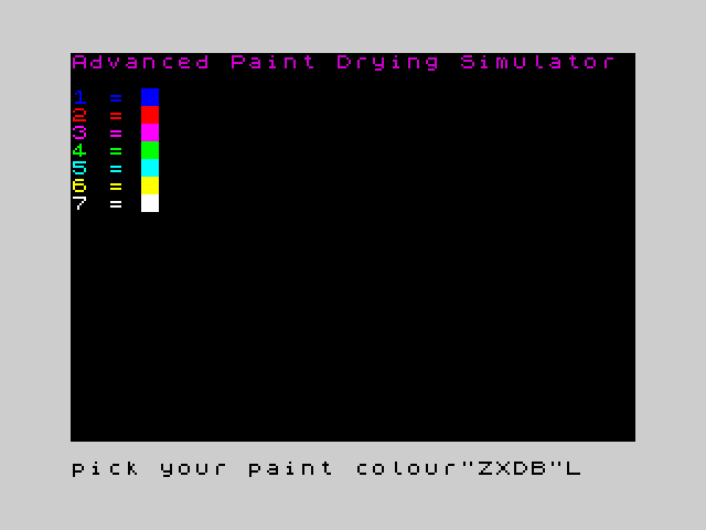 Advanced Paint Drying Simulator image, screenshot or loading screen