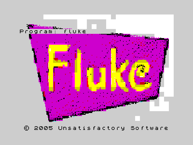 Fluke image, screenshot or loading screen