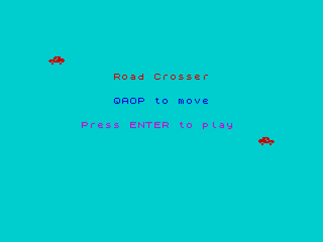[CSSCGC] Road Crosser image, screenshot or loading screen