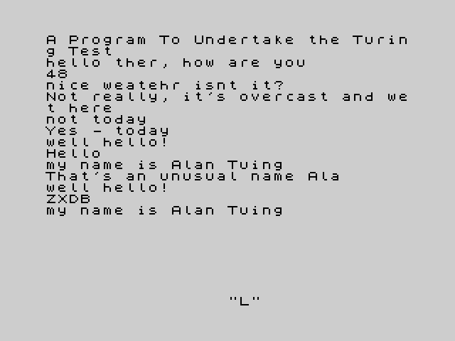 Turing Test Simulator image, screenshot or loading screen
