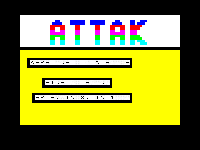 Attak! image, screenshot or loading screen