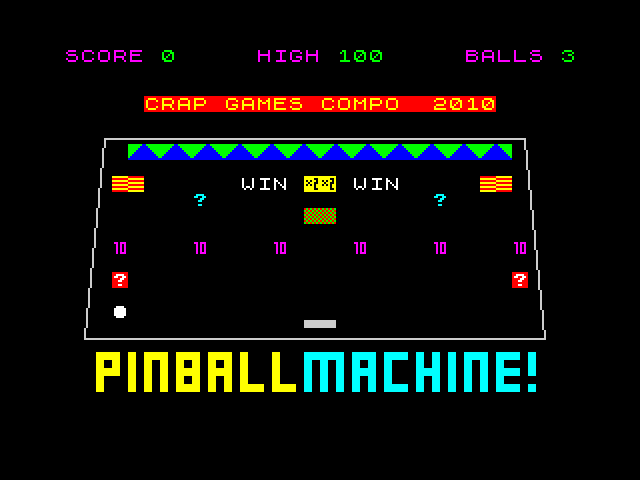 [CSSCGC] Pinball Machine image, screenshot or loading screen