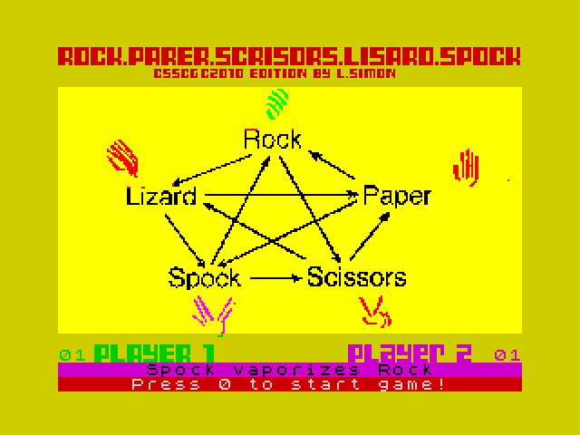 [CSSCGC] Rock-Paper-Scrissors-Lizard-Spock image, screenshot or loading screen