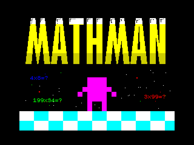 Mathman image, screenshot or loading screen