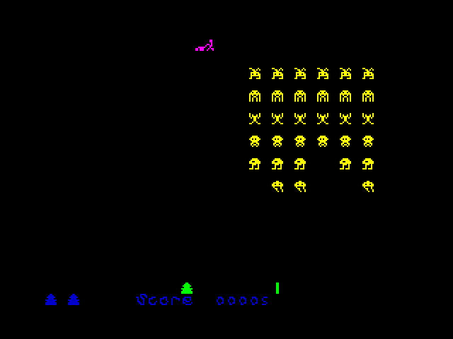 [CSSCGC] Advanced Superior Space Invaders 2600 Conversion Simulator ZX image, screenshot or loading screen