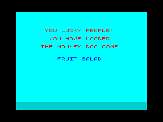 Monkey Doo's Fruit Salad image, screenshot or loading screen