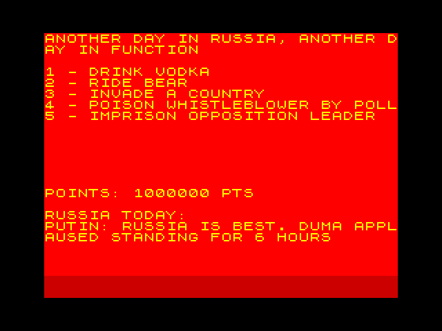 Advanced Putin Simulator image, screenshot or loading screen
