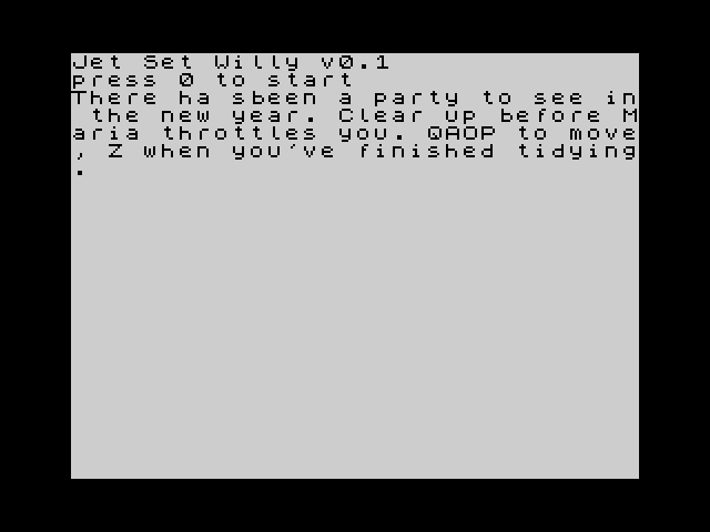 [CSSCGC] Jet Set Willy v1.0 image, screenshot or loading screen