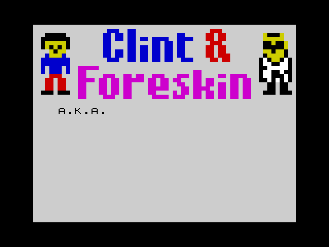 [CSSCGC] ClINT AND FOReskIN image, screenshot or loading screen