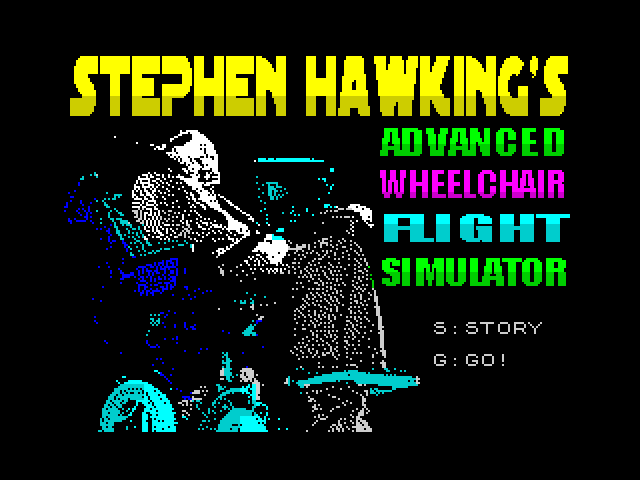 Stephen Hawking's Advanced Wheelchair Flight Simulator image, screenshot or loading screen