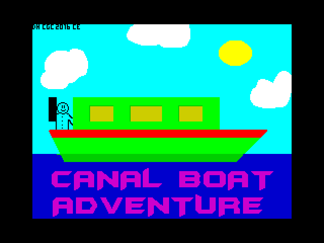 [CSSCGC] Canal Boat Adventure image, screenshot or loading screen