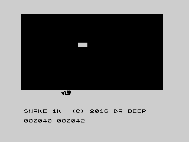 Snake 1K image, screenshot or loading screen