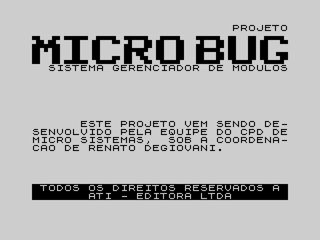 MICRO BUG image, screenshot or loading screen