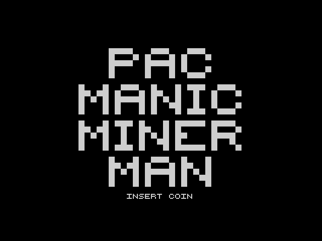 Pac Manic Miner Man image, screenshot or loading screen