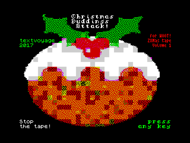 Christmas Puddings Attack image, screenshot or loading screen