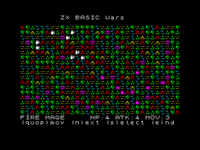 ZX BASIC Wars image, screenshot or loading screen