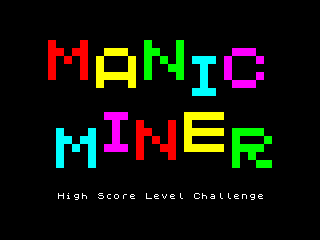 [MOD] Manic Miner - Highscore Challenge image, screenshot or loading screen