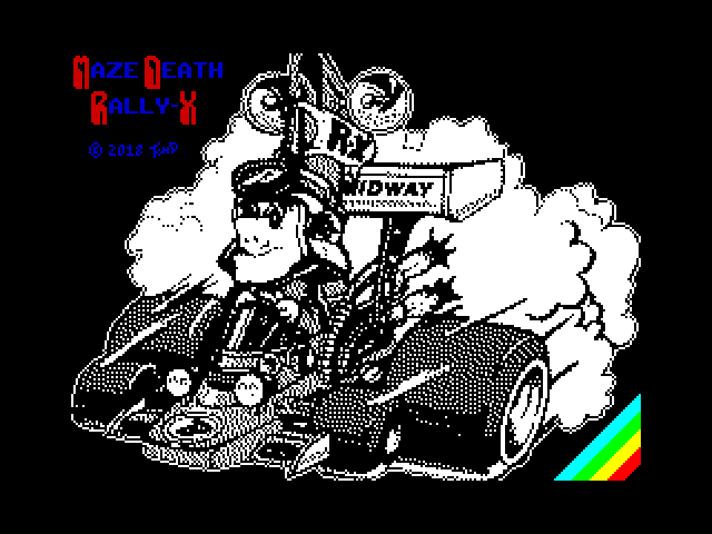 Maze Death Rally-X image, screenshot or loading screen