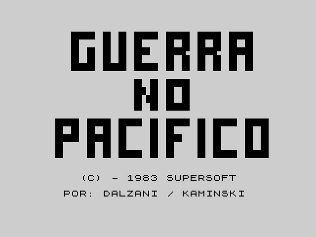 Guerra no Pacífico image, screenshot or loading screen