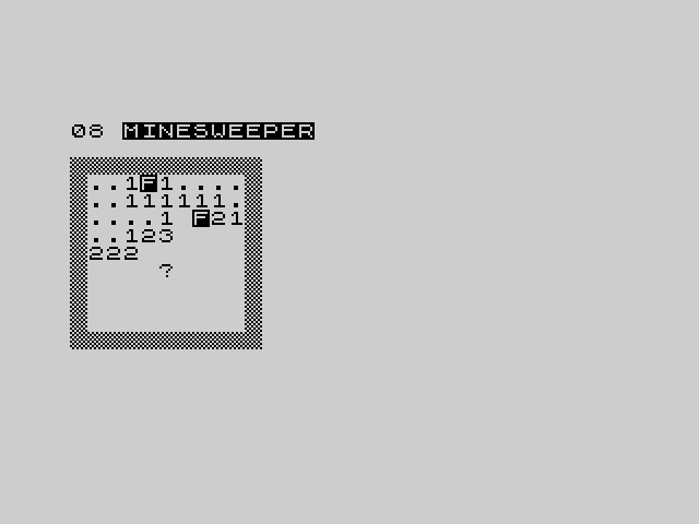 Minesweeper 1K image, screenshot or loading screen