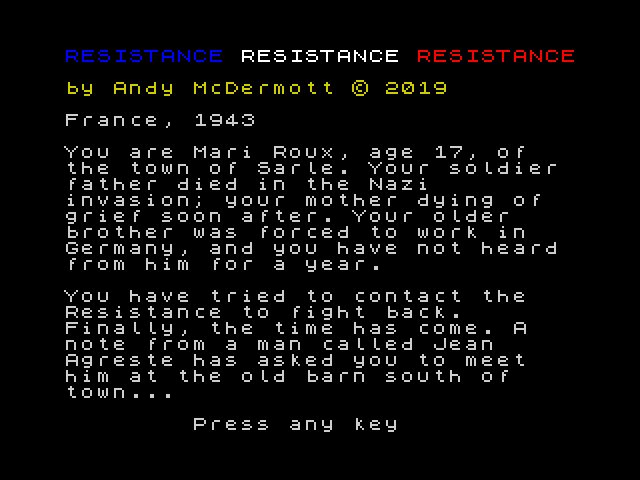 Resistance image, screenshot or loading screen