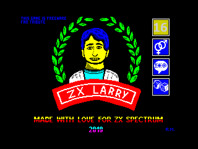 ZX Larry image, screenshot or loading screen