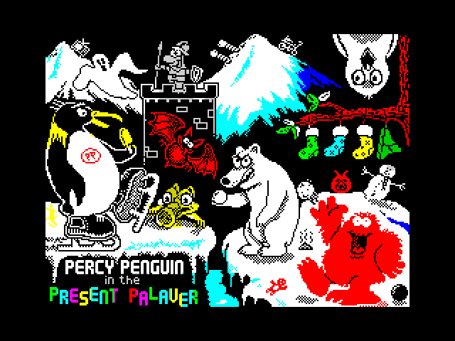 Percy Penguin in The Present Palaver image, screenshot or loading screen