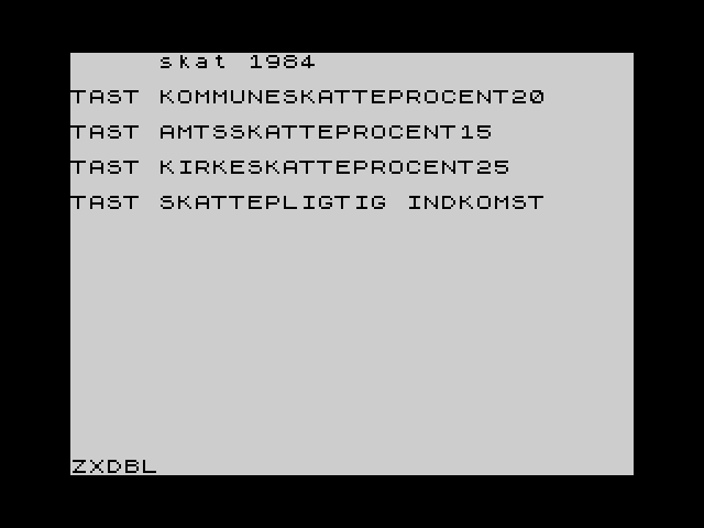 Skat 1984 image, screenshot or loading screen