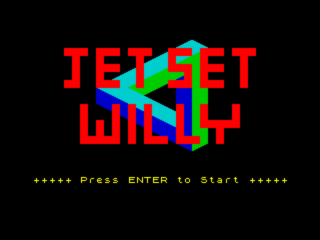 [MOD] Jet Set Willy - J. G. Harston's version image, screenshot or loading screen