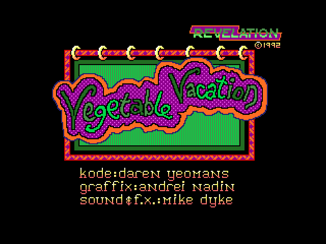 Vegetable Vacation image, screenshot or loading screen