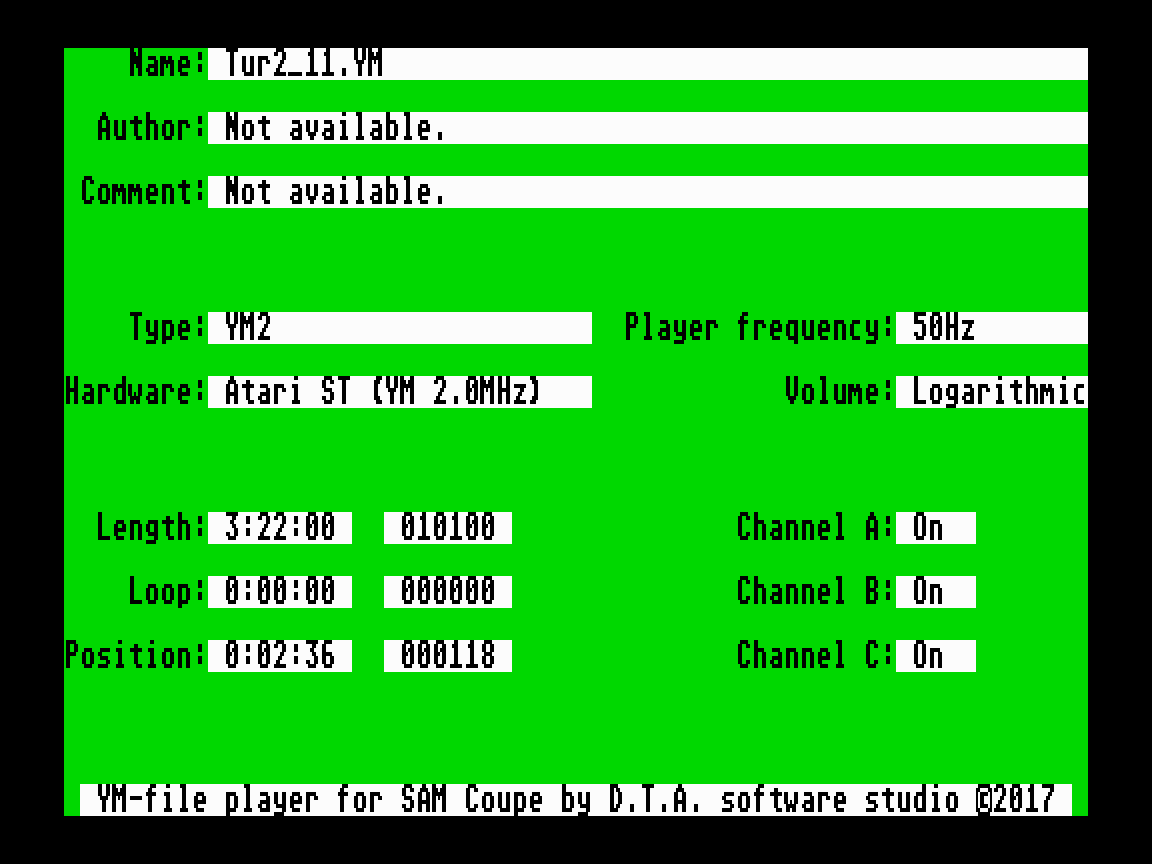 YM-Player image, screenshot or loading screen