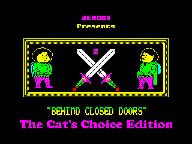 Behind Closed Doors - Edit 2: The Cat's Choice Edition image, screenshot or loading screen