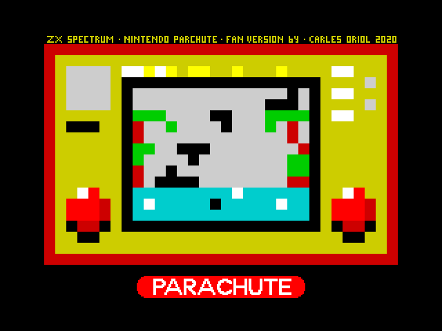 ZX Parachute image, screenshot or loading screen