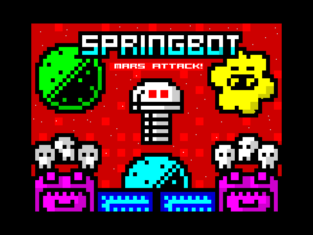 Springbot - Mars Attack! image, screenshot or loading screen