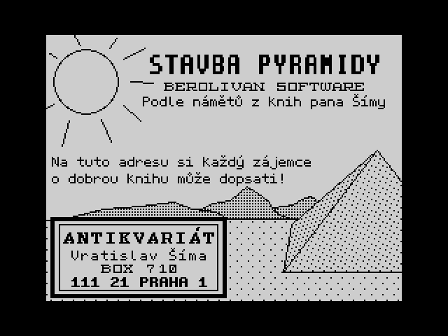 Stavba pyramidy image, screenshot or loading screen
