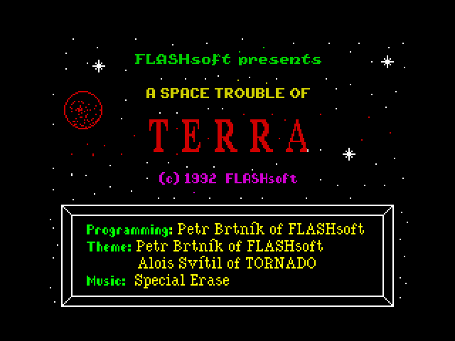 A Space Trouble of Terra image, screenshot or loading screen