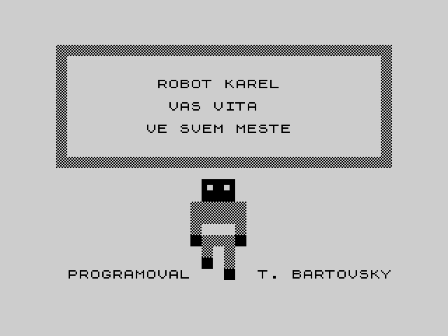 Karel image, screenshot or loading screen