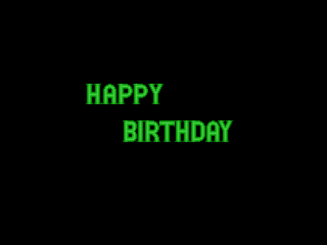 Happy Birthday image, screenshot or loading screen