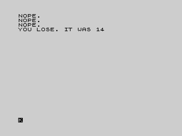 [CSSCGC] BEEPing! (ZX81 Version) image, screenshot or loading screen