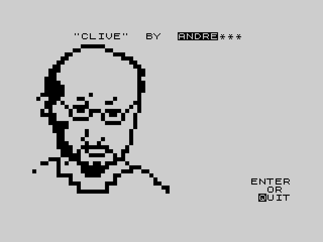 [CSSCGC] Clive image, screenshot or loading screen