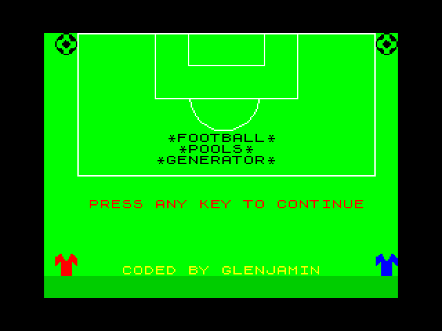 Football Pools Generator image, screenshot or loading screen