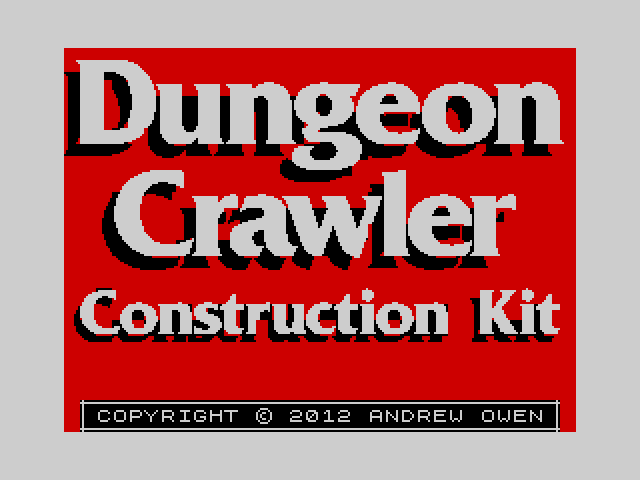 Dungeon Crawler Construction Kit image, screenshot or loading screen