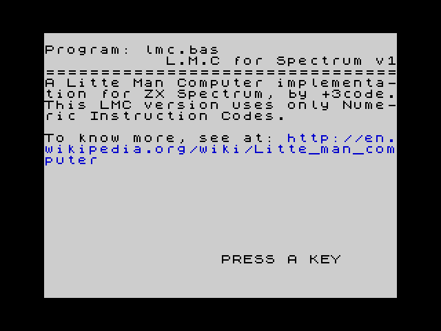 Little Man Computer image, screenshot or loading screen