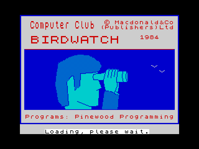 Birdwatch image, screenshot or loading screen