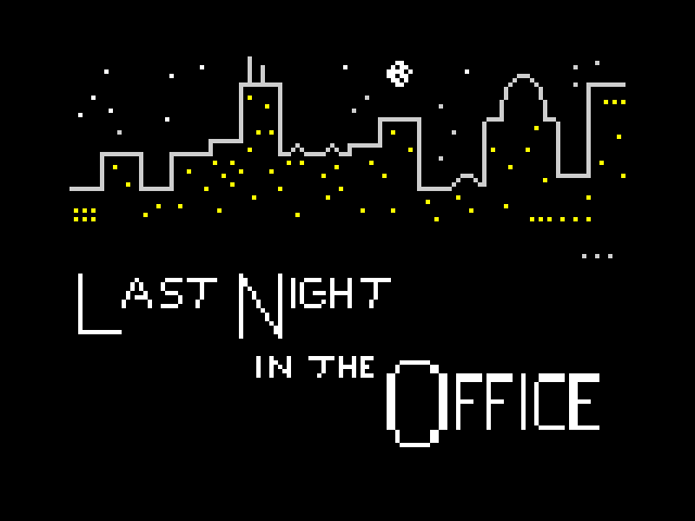 Last Night in the Office image, screenshot or loading screen