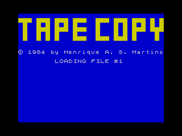 Run Tape Copy II image, screenshot or loading screen