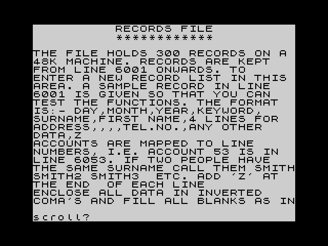 Records File image, screenshot or loading screen