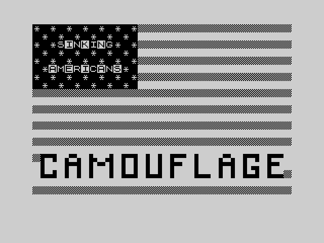 Camouflage image, screenshot or loading screen