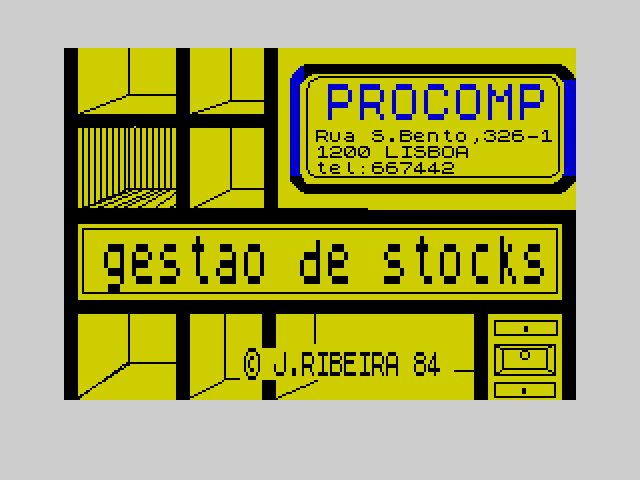 Gestão de Stocks image, screenshot or loading screen