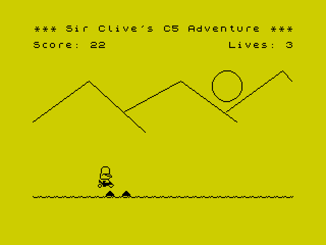 [CSSCGC] Sir Clive's C5 Adventure image, screenshot or loading screen